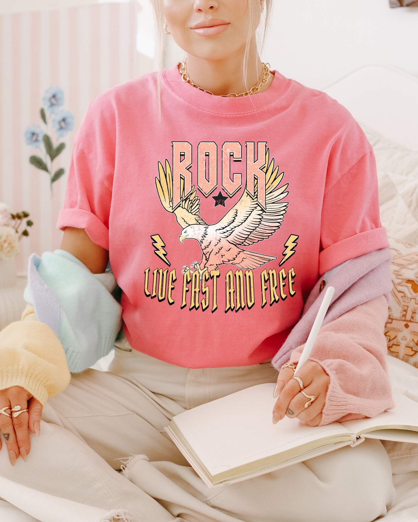 Live Fast and Free Graphic Tee