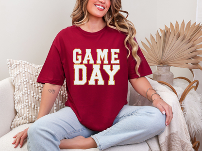 Game Day Cardinal Red Tee in Multiple Colors