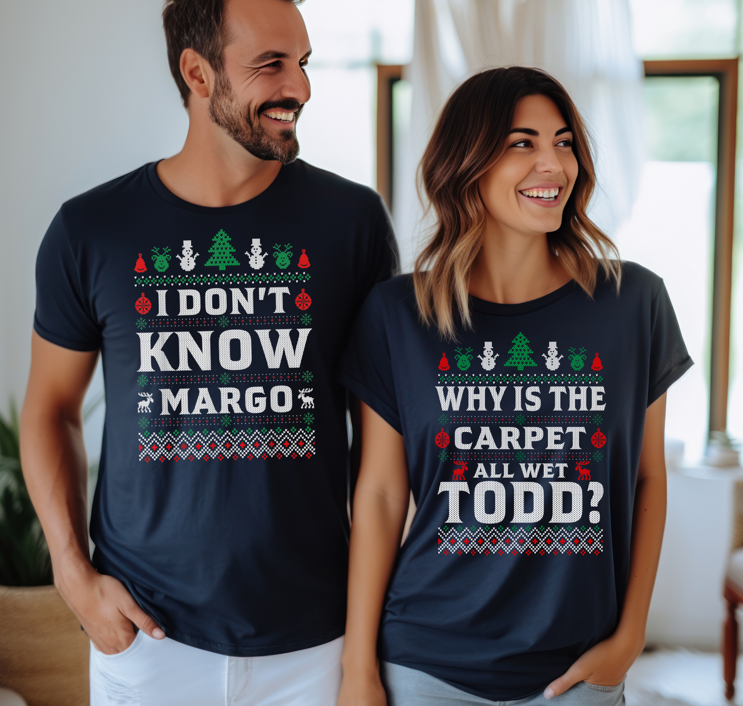 Matching Todd and Margo Graphic Tee