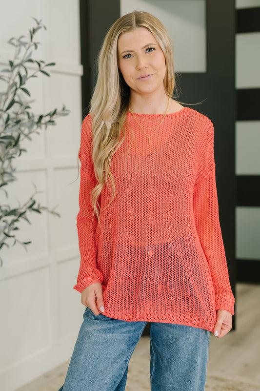 Desert Bloom Loose Knit Sweater