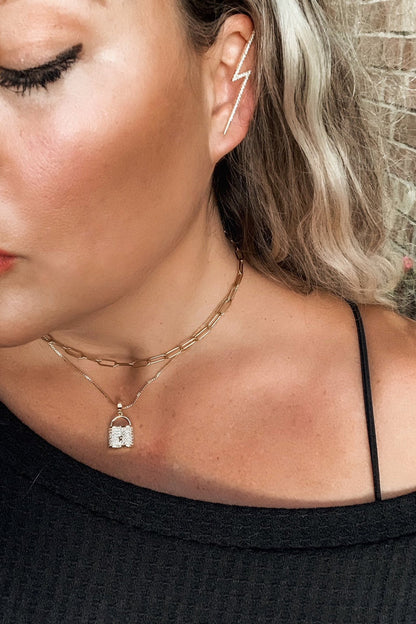 Lexi Paper Clip Chain Necklace