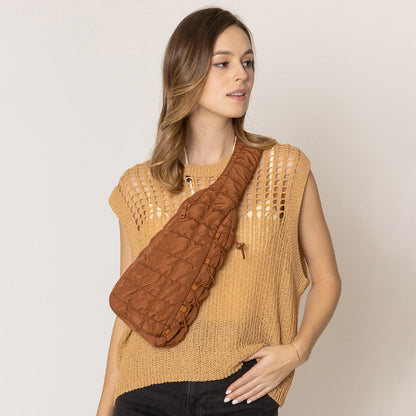 Quilted Sling Bag