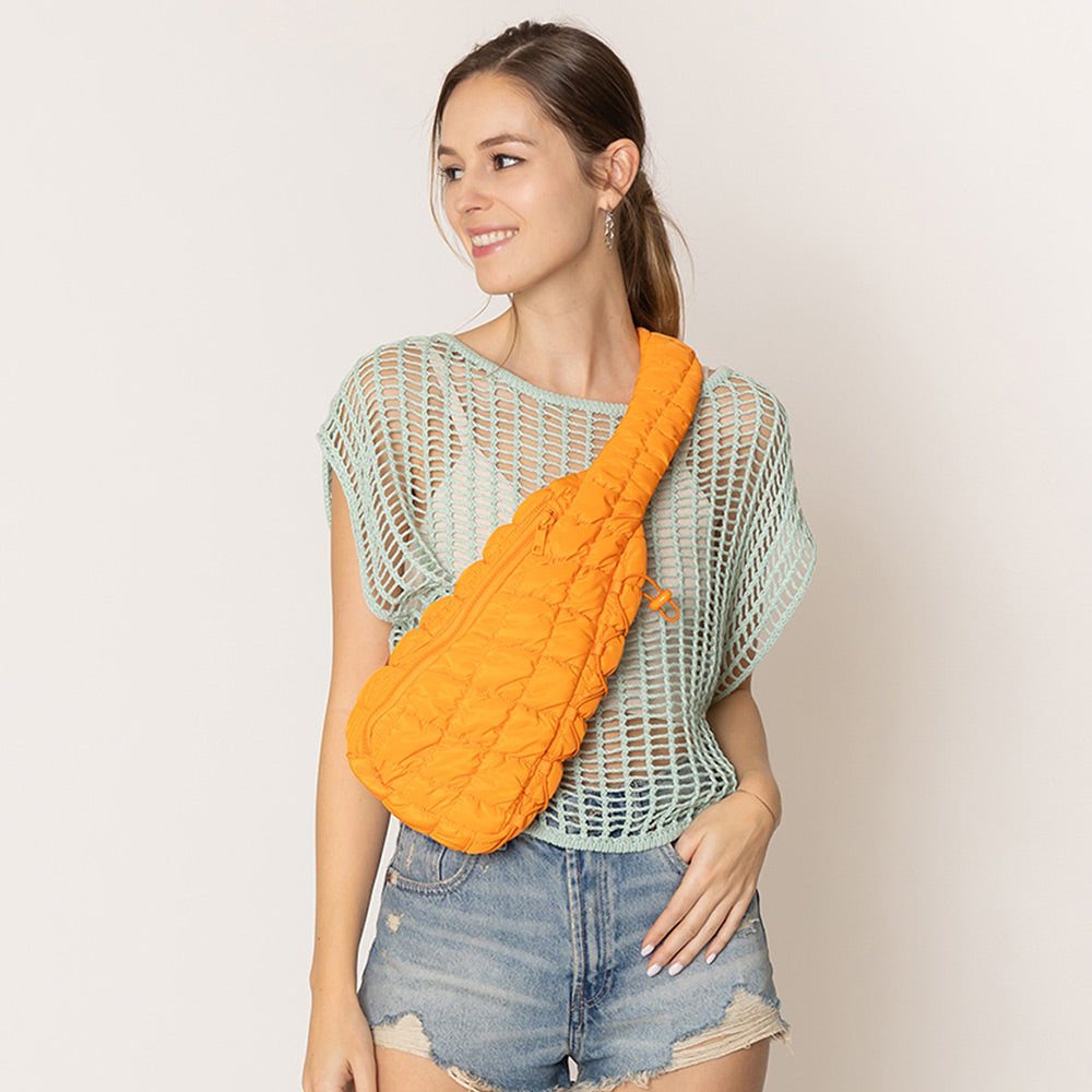 Quilted Sling Bag