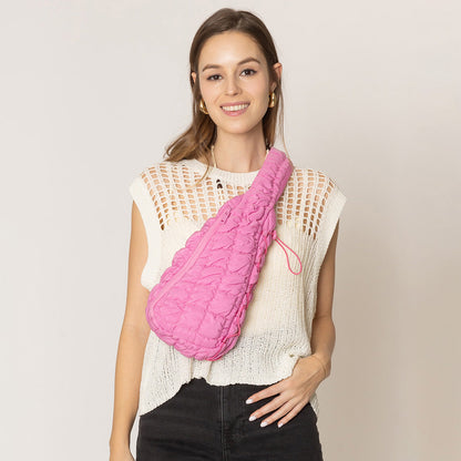 Quilted Sling Bag