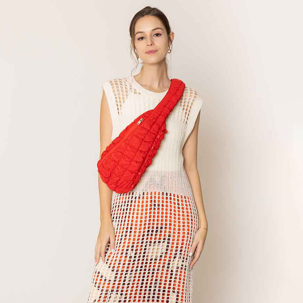 Quilted Sling Bag