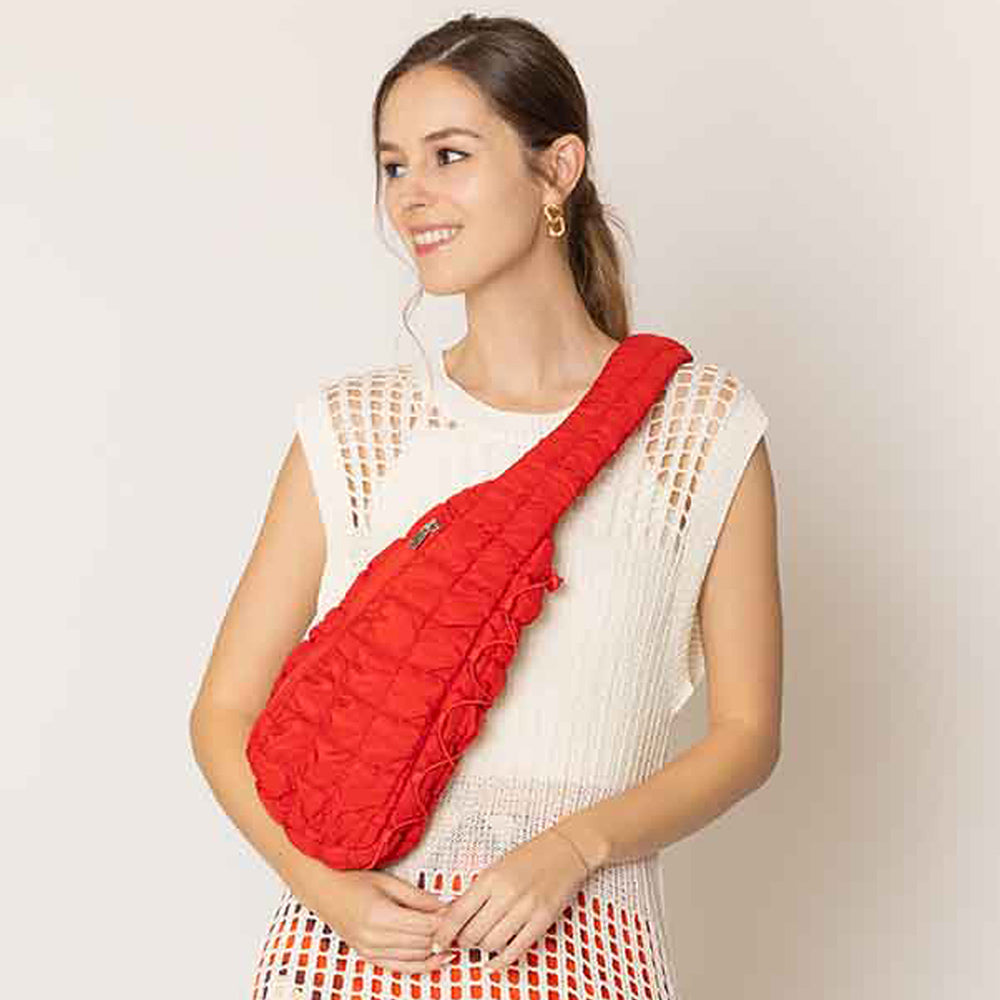 Quilted Sling Bag