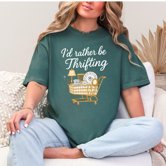 I'd Rather Be Thrifting Graphic Tee