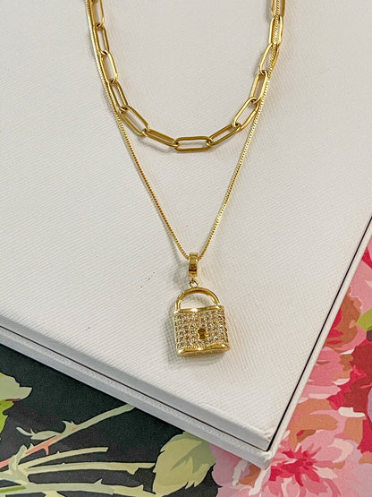 Laurel Locket Necklace