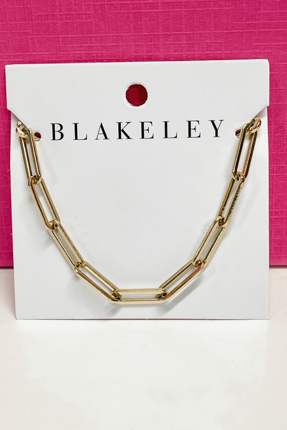 Lexi Paper Clip Chain Necklace