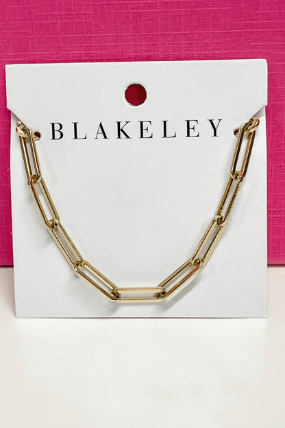 Lexi Paper Clip Chain Necklace