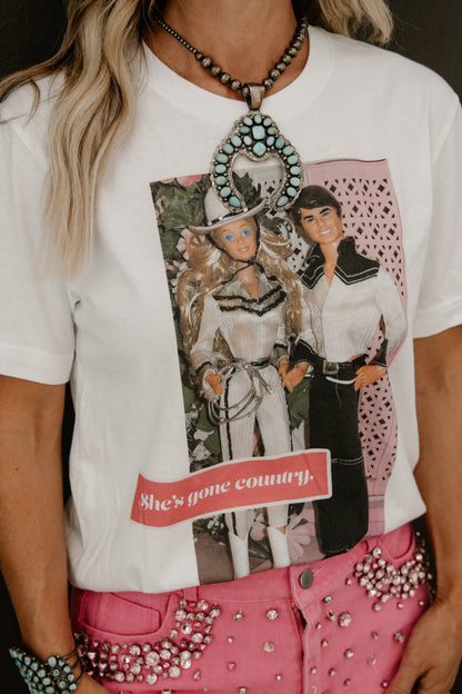 GINA SHE'S GONE COUNTRY TEE