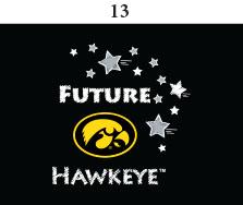 Iowa Infant Lap Shoulder Creeper Print
