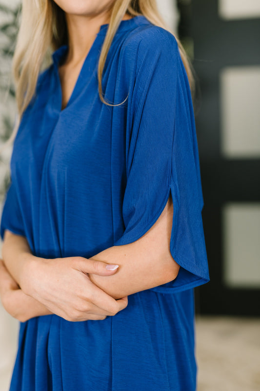 Lizzy Breeze Top in Royal Blue