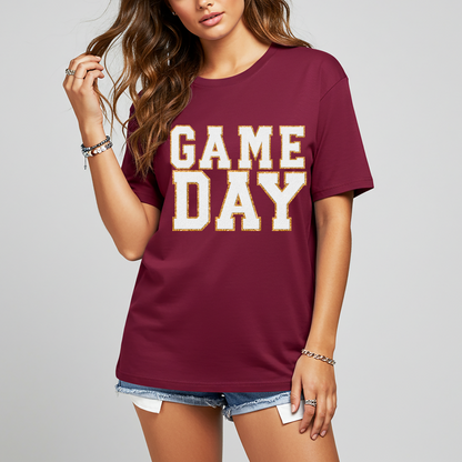 Game Day Maroon Graphic Tee in Multiple Colors