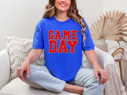 Game Day Royal Blue Graphic Tee in Multiple Colors