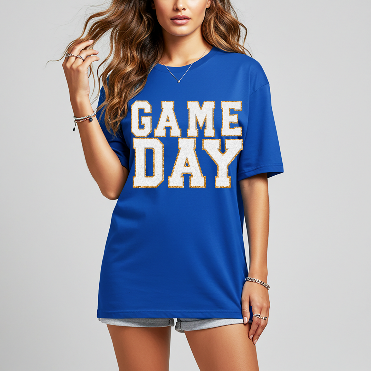 Game Day Royal Blue Graphic Tee in Multiple Colors