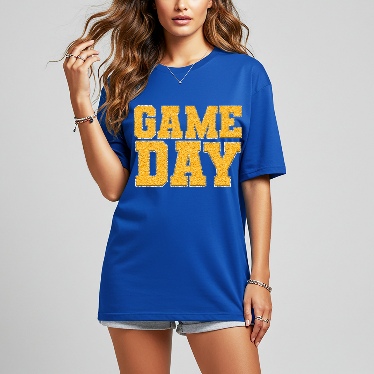 Game Day Royal Blue Graphic Tee in Multiple Colors
