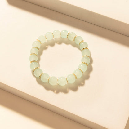 Myra Bayou Heartline Stack Bracelet in Glass Glow