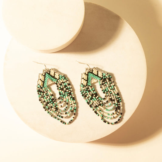 Myra Cheyenne Drape Earrings in Sonora Turquoise