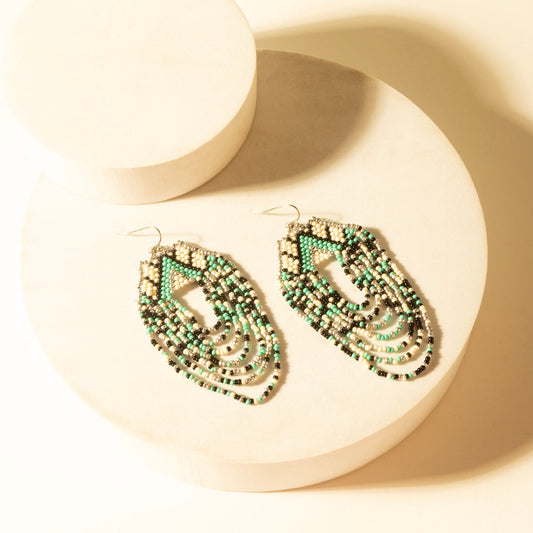 Myra Cheyenne Drape Earrings in Sonora Turquoise