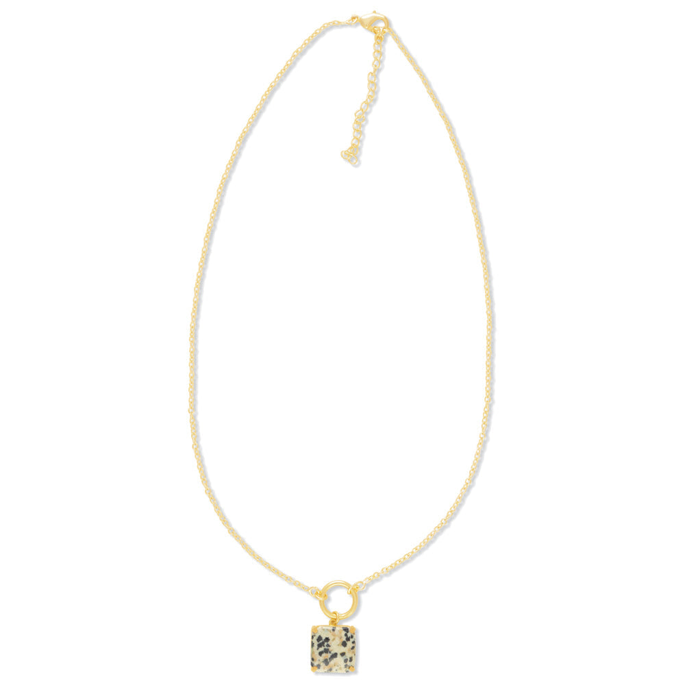 Dalmation Jasper Necklace