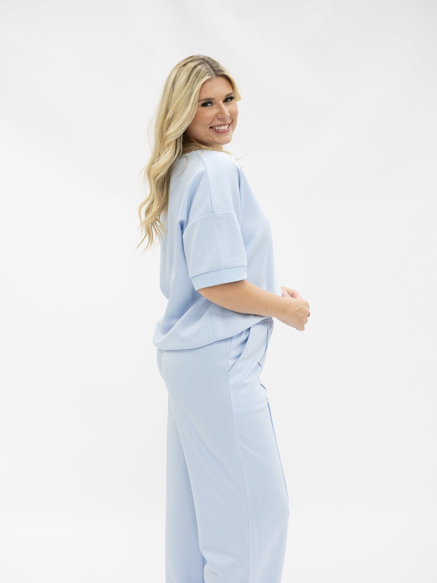 Butter Soft Pants, Blue