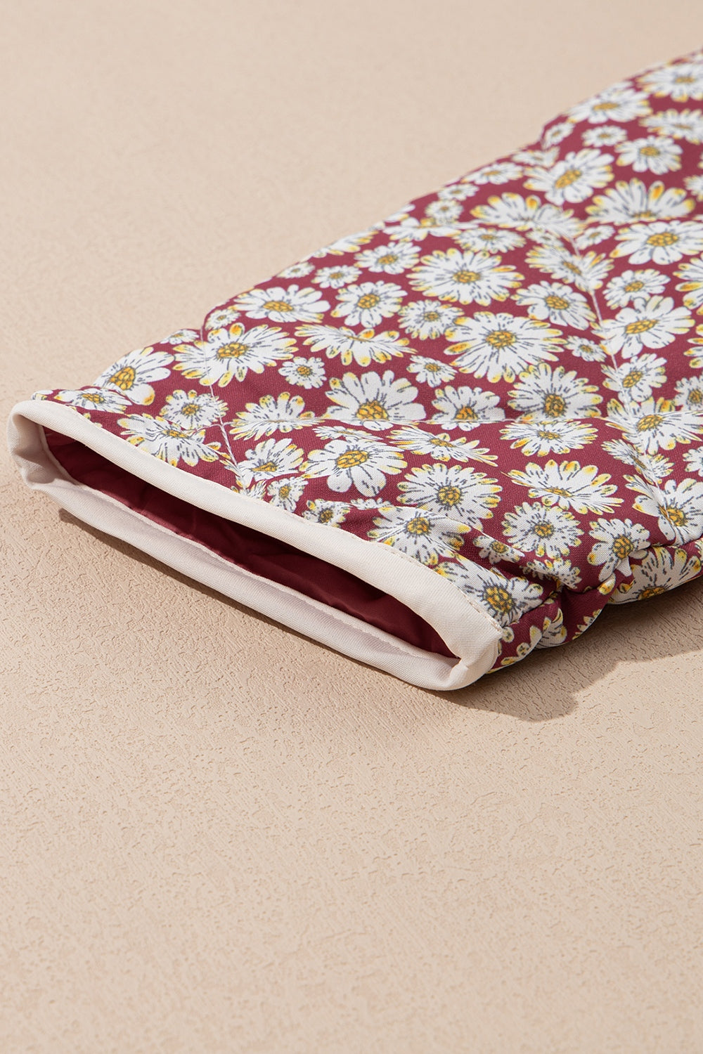 Zyna Floral Snap Down Long Sleeve Outerwear