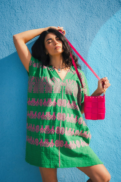 The Mini Tula Hot Pink