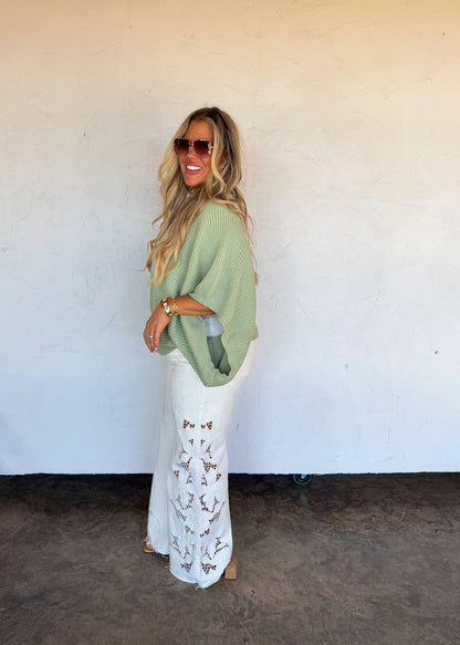BLAKELEY Pastel Meg Pullover Poncho