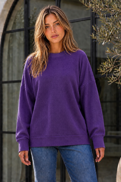 Effortless Relaxed-Fit Knit Cardigan