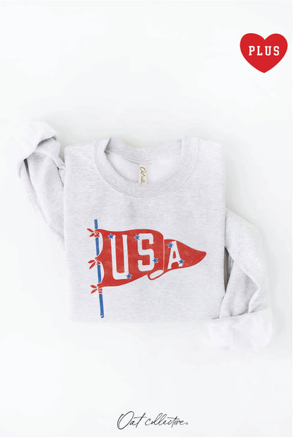 USA PENNANT Plus Graphic Sweatshirt