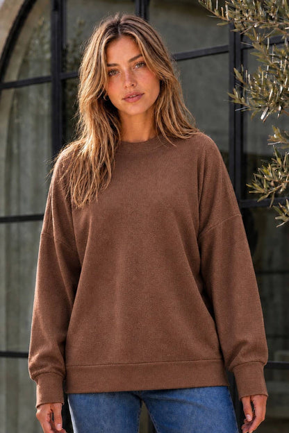 Effortless Relaxed-Fit Knit Cardigan