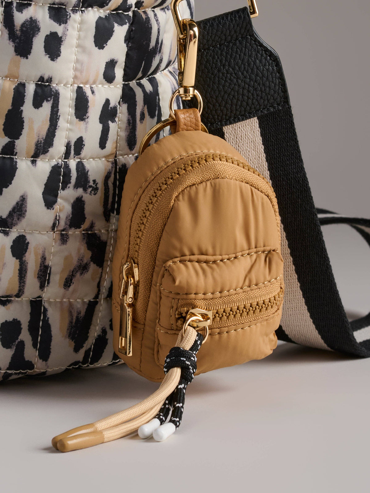 EZRA MINI BACKPACK BAG CHARM