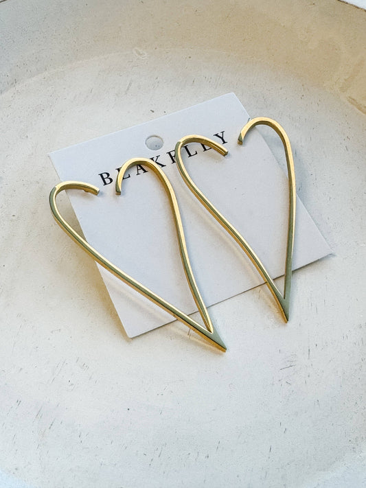 Blakeley Heart Earrings