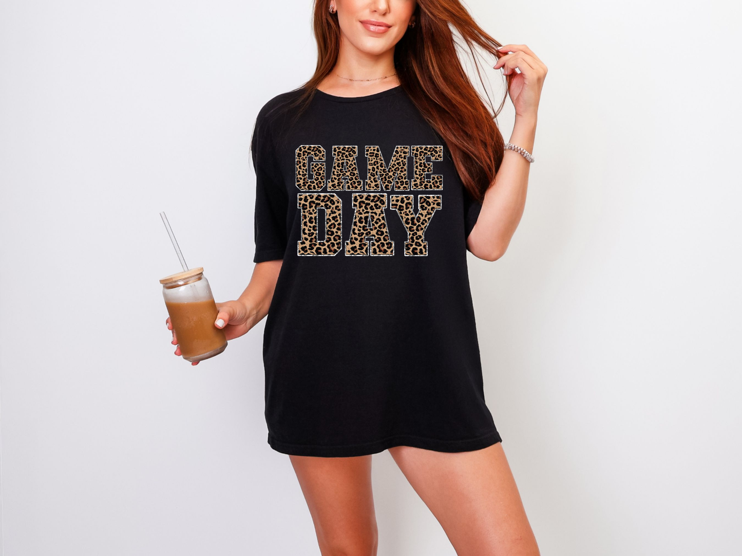 Game Day Black Graphic Tee in Multiple Colors