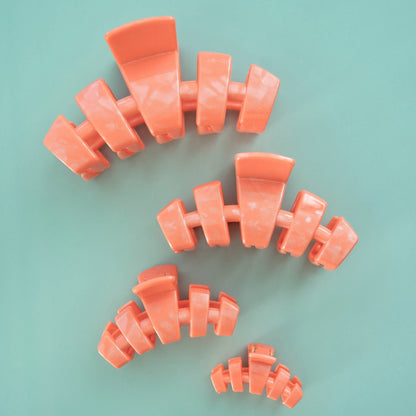 Classic Dreamsicle Medium Claw Clip