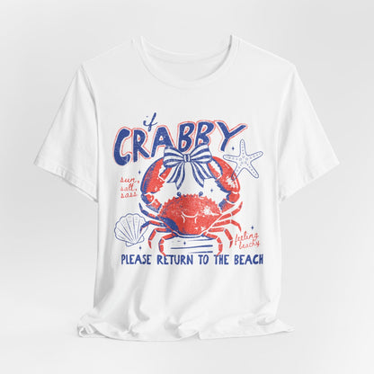 Crabby Please Return to the Beach T-Shirt