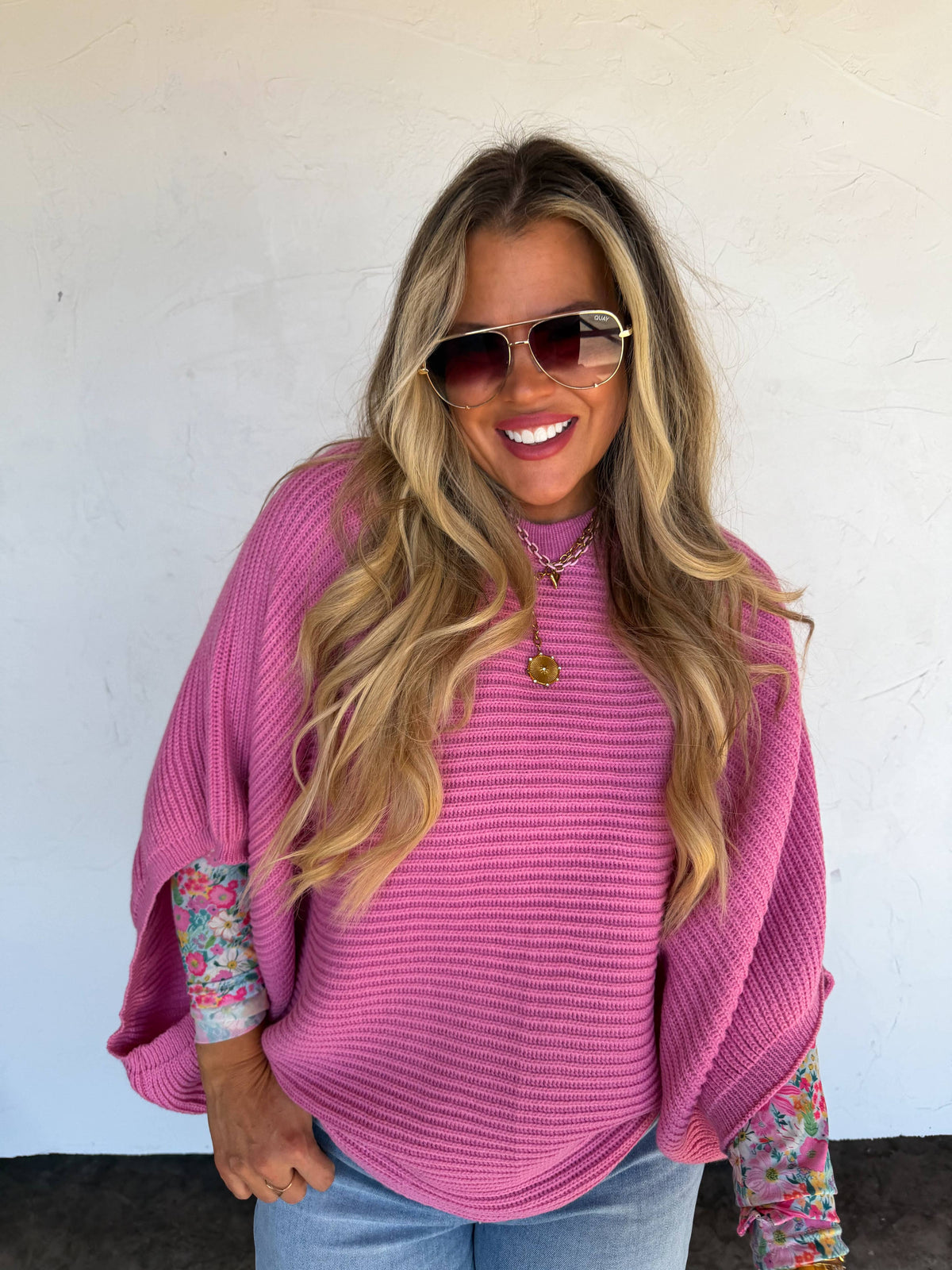 BLAKELEY Pastel Meg Pullover Poncho
