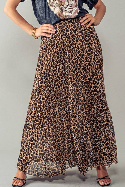 Fierce Flow Leopard Skirt