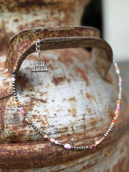 Desert Sunrise Beaded Necklace