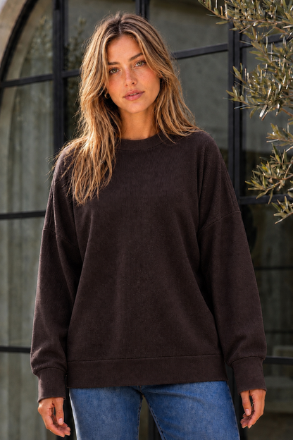 Effortless Relaxed-Fit Knit Cardigan