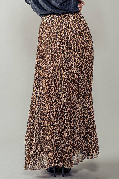 Fierce Flow Leopard Skirt