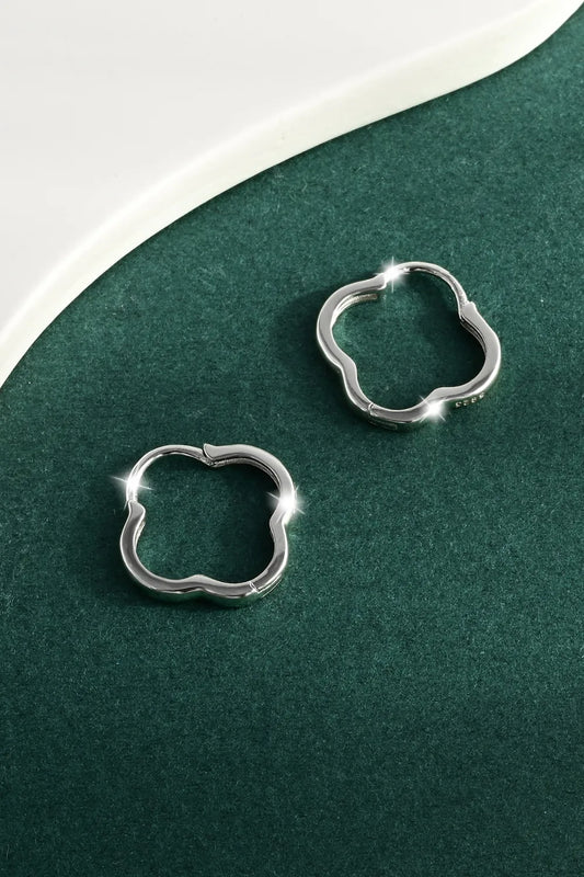 Josh 925 Sterling Silver Huggie Earrings