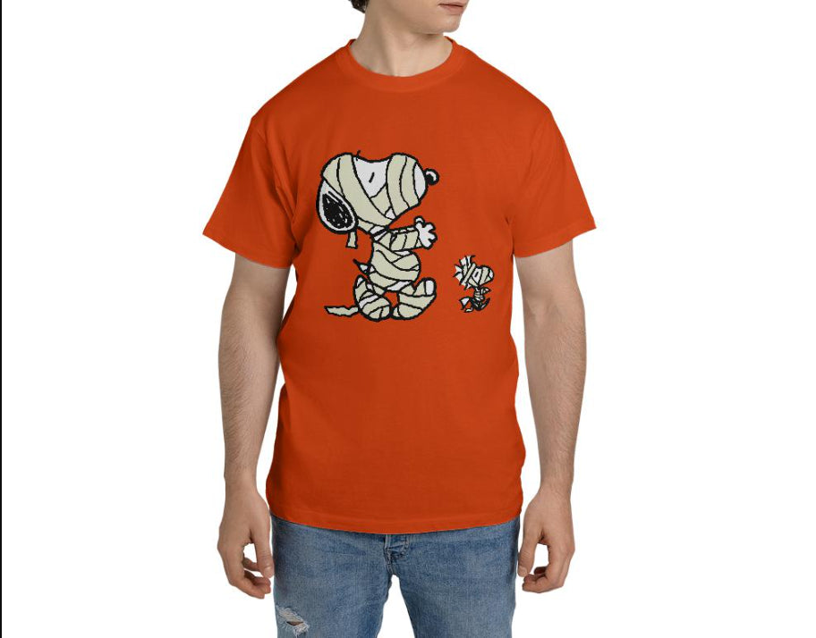 Halloween Snoopy and Woodstock Mummy Shirt, Trick or Treat