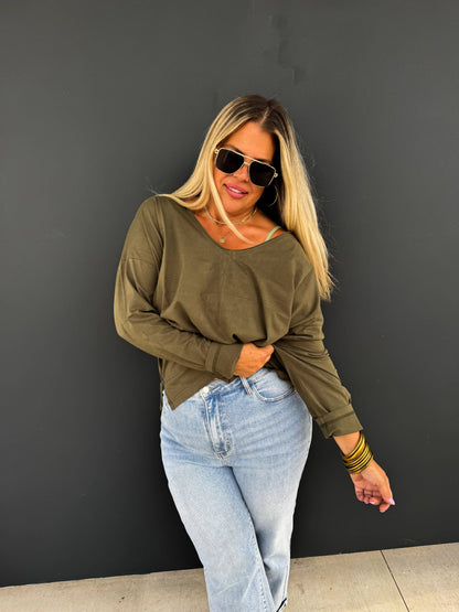 PARKER BASIC WASHED TEE