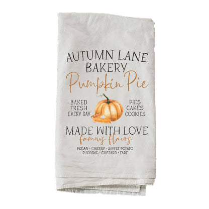 Autumn Lane Bakery Pumpkin Towel