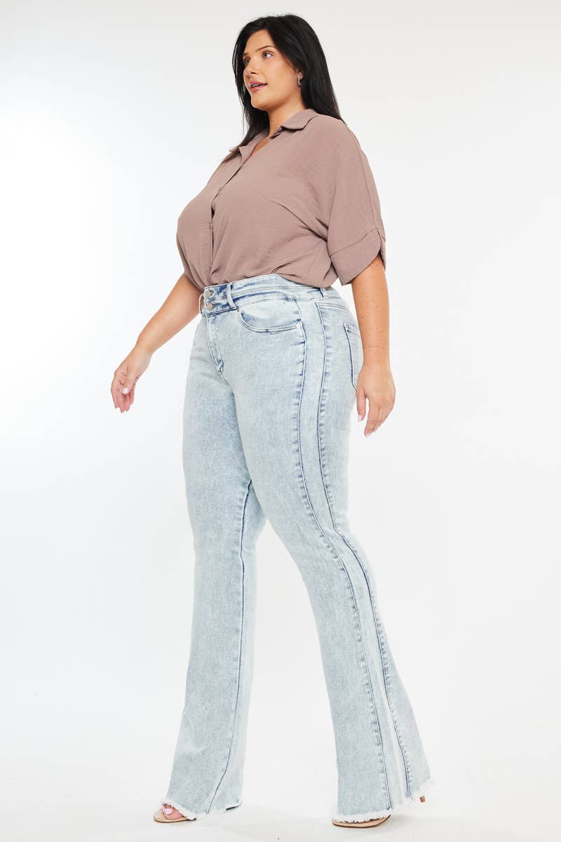 PLUS HISE RISE BOOTCUT-KC7882L-P