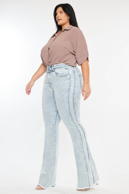 PLUS HISE RISE BOOTCUT-KC7882L-P