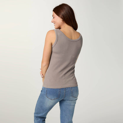 Ultra-Lush Reversible Seamless Ribbed Tank