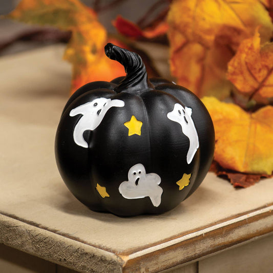 Black Ghost Resin Pumpkin
